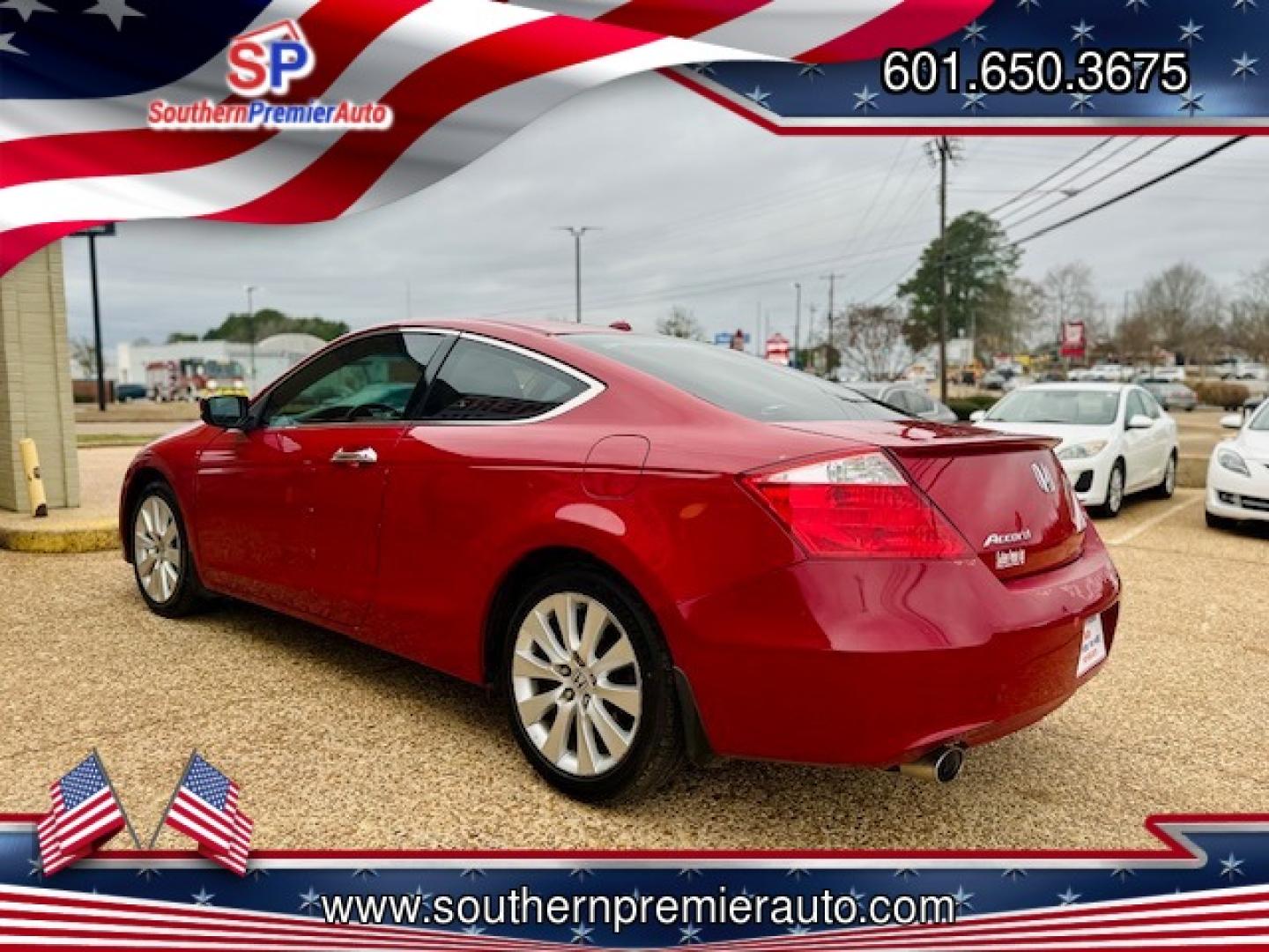 2010 RED HONDA ACCORD EX-L (1HGCS2B83AA) , located at 922 W. Beacon St., Philadelphia, MS, 39350, (601) 650-3675, 32.770447, -89.127151 - Photo#3